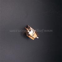 Beryllium copper leaf spring contact with 0.2 mm thickness